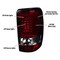 Spec-D Tuning 00-06 GMC Denali Tahoe LED Bar Tail Lights LT-DEN00RGLED-G2-TM - alternate 6